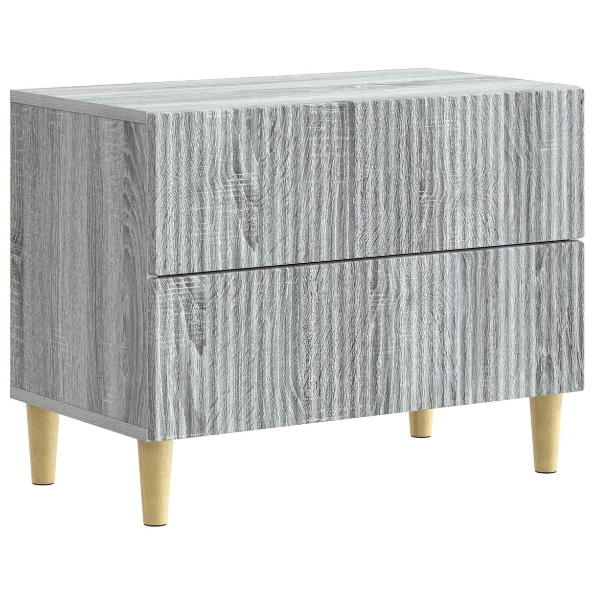 vidaXL Nachtkastje met lade Wit 62 x 34,5 x 48 cm Bewerkt hout