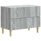 vidaXL Nachtkastje met lade Wit 62 x 34,5 x 48 cm Bewerkt hout