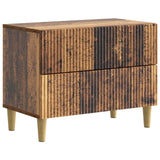 vidaXL Nachtkastje met lade Wit 62 x 34,5 x 48 cm Bewerkt hout