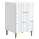 vidaXL Nachtkastje met lade Wit 43 x 41 x 66,5 cm Bewerkt hout