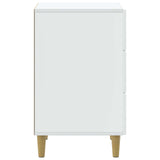 vidaXL Nachtkastje met lade Wit 43 x 41 x 66,5 cm Bewerkt hout