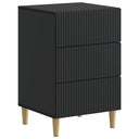 vidaXL Nachtkastje met lade Wit 43 x 41 x 66,5 cm Bewerkt hout