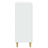 vidaXL Ladekast Wit 66 x 34,5 x 90 cm Bewerkt hout