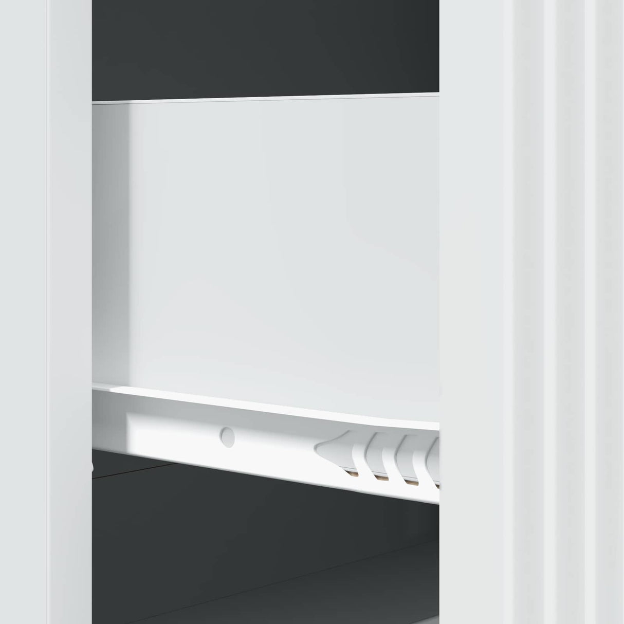 vidaXL Ladekast Wit 66 x 34,5 x 90 cm Bewerkt hout