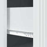 vidaXL Ladekast Wit 66 x 34,5 x 90 cm Bewerkt hout