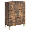 vidaXL Ladekast Wit 66 x 34,5 x 90 cm Bewerkt hout