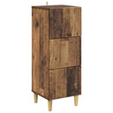 vidaXL Ladekast Wit 33 x 34,5 x 90 cm Bewerkt hout