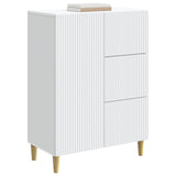 vidaXL Dressoir met lade Wit 66 x 34,5 x 90 cm Bewerkt hout