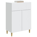 vidaXL Chest of Drawers with Drawer White 66 x 34.5 x 90 cm Engineered Wood
