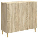vidaXL Dressoir Sonoma Eiken 89 x 34,5 x 80 cm Bewerkt hout