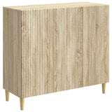 vidaXL Dressoir Sonoma Eiken 89 x 34,5 x 80 cm Bewerkt hout