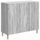 vidaXL Dressoir Sonoma Eiken 89 x 34,5 x 80 cm Bewerkt hout
