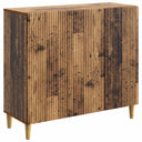 vidaXL Dressoir Sonoma Eiken 89 x 34,5 x 80 cm Bewerkt hout