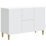 vidaXL Dressoir met lade Wit 89 x 34,5 x 60 cm Bewerkt hout