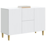 vidaXL Dressoir met lade Wit 89 x 34,5 x 60 cm Bewerkt hout