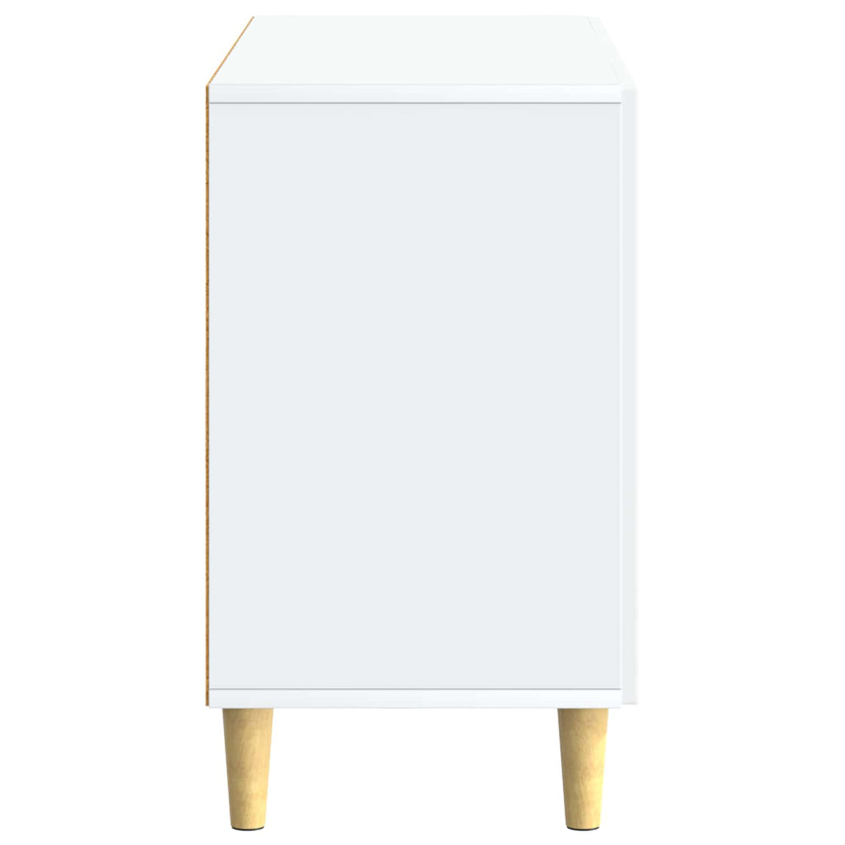 vidaXL Dressoir met lade Wit 89 x 34,5 x 60 cm Bewerkt hout