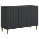 vidaXL Dressoir met lade Wit 89 x 34,5 x 60 cm Bewerkt hout