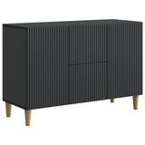 vidaXL Dressoir met lade Wit 89 x 34,5 x 60 cm Bewerkt hout