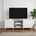 vidaXL TV Kast Wit 150 x 31 x 50 cm Bewerkt hout