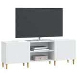 vidaXL TV Kast Wit 150 x 31 x 50 cm Bewerkt hout