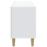 vidaXL TV Kast Wit 150 x 31 x 50 cm Bewerkt hout