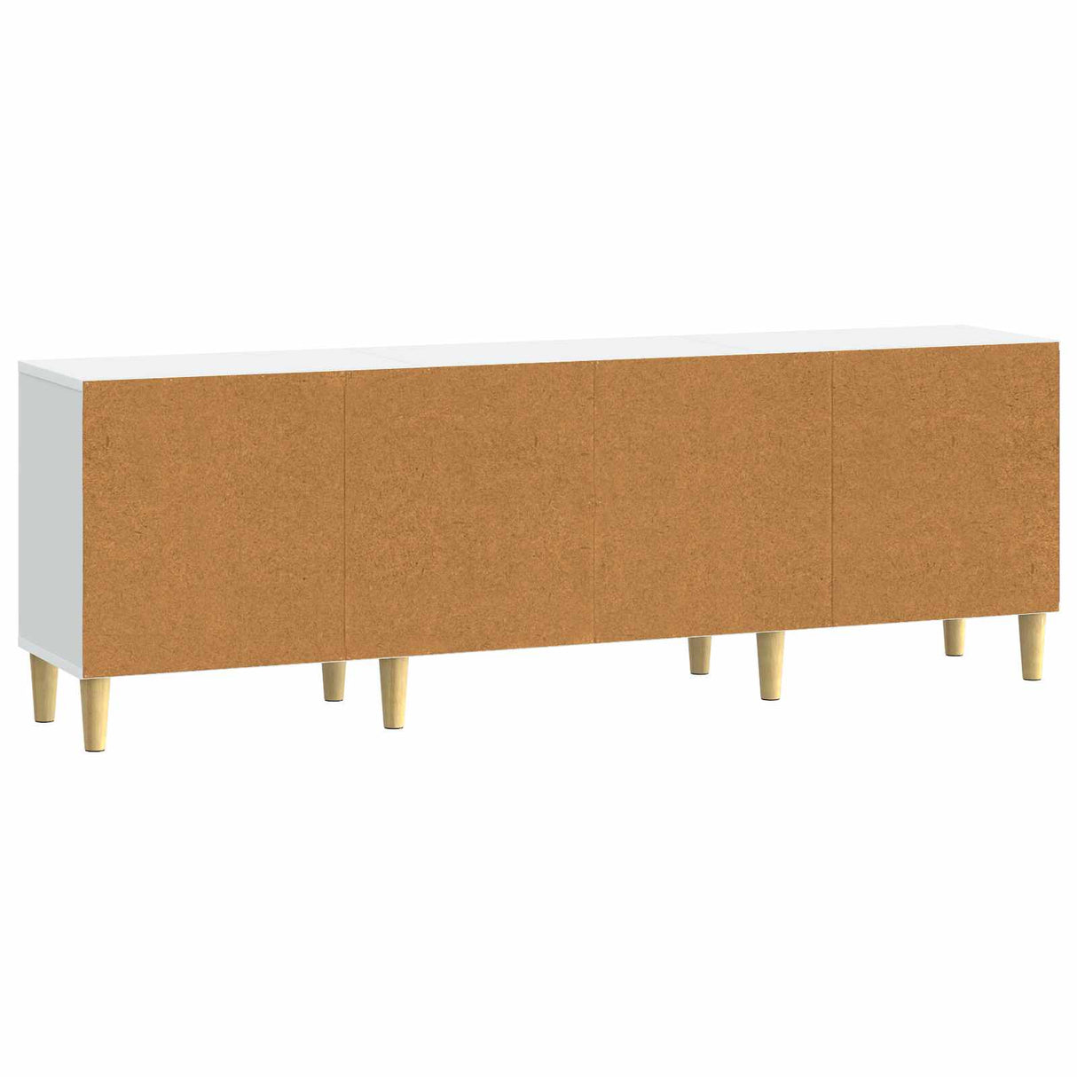vidaXL TV Kast Wit 150 x 31 x 50 cm Bewerkt hout