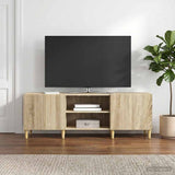 vidaXL TV Kast Wit 150 x 31 x 50 cm Bewerkt hout