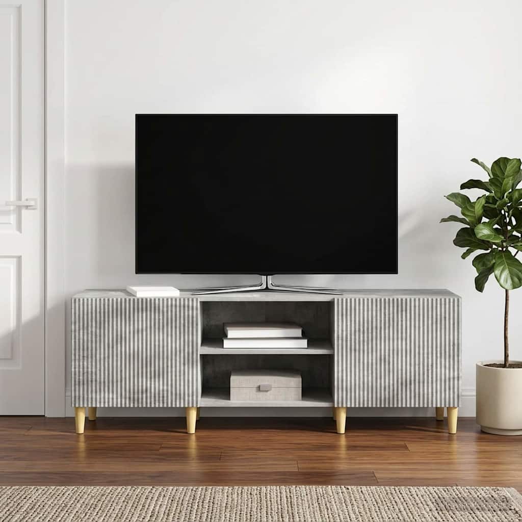 vidaXL TV Kast Wit 150 x 31 x 50 cm Bewerkt hout