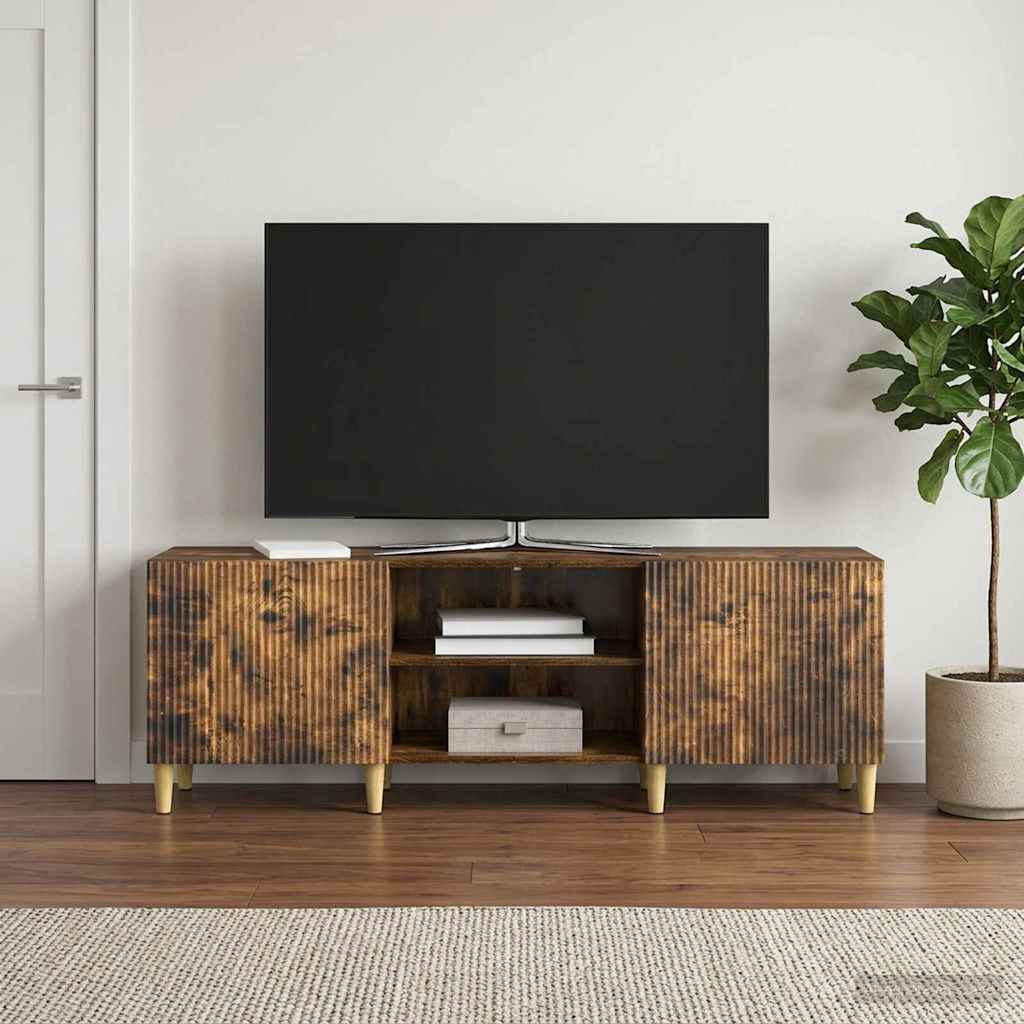 vidaXL TV Kast Wit 150 x 31 x 50 cm Bewerkt hout