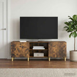 vidaXL TV Kast Wit 150 x 31 x 50 cm Bewerkt hout