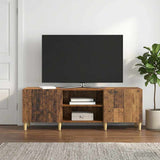 vidaXL TV Kast Wit 150 x 31 x 50 cm Bewerkt hout