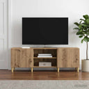 vidaXL TV Kast Wit 150 x 31 x 50 cm Bewerkt hout