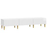 vidaXL TV Kast met lade Zwart 147 x 34,5 x 30 cm Bewerkt hout