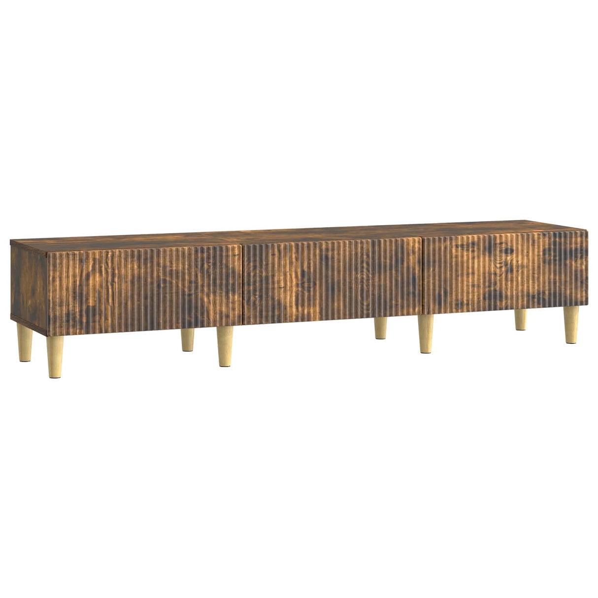 vidaXL TV Kast met lade Zwart 147 x 34,5 x 30 cm Bewerkt hout
