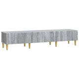 vidaXL TV Kast met lade Zwart 147 x 34,5 x 30 cm Bewerkt hout