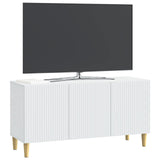 vidaXL TV Kast Wit 99 x 34,5 x 50 cm Bewerkt hout