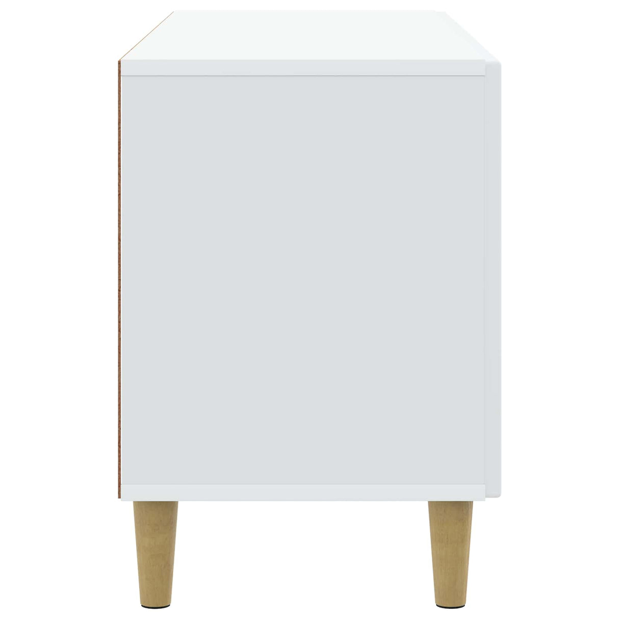 vidaXL TV Kast Wit 99 x 34,5 x 50 cm Bewerkt hout