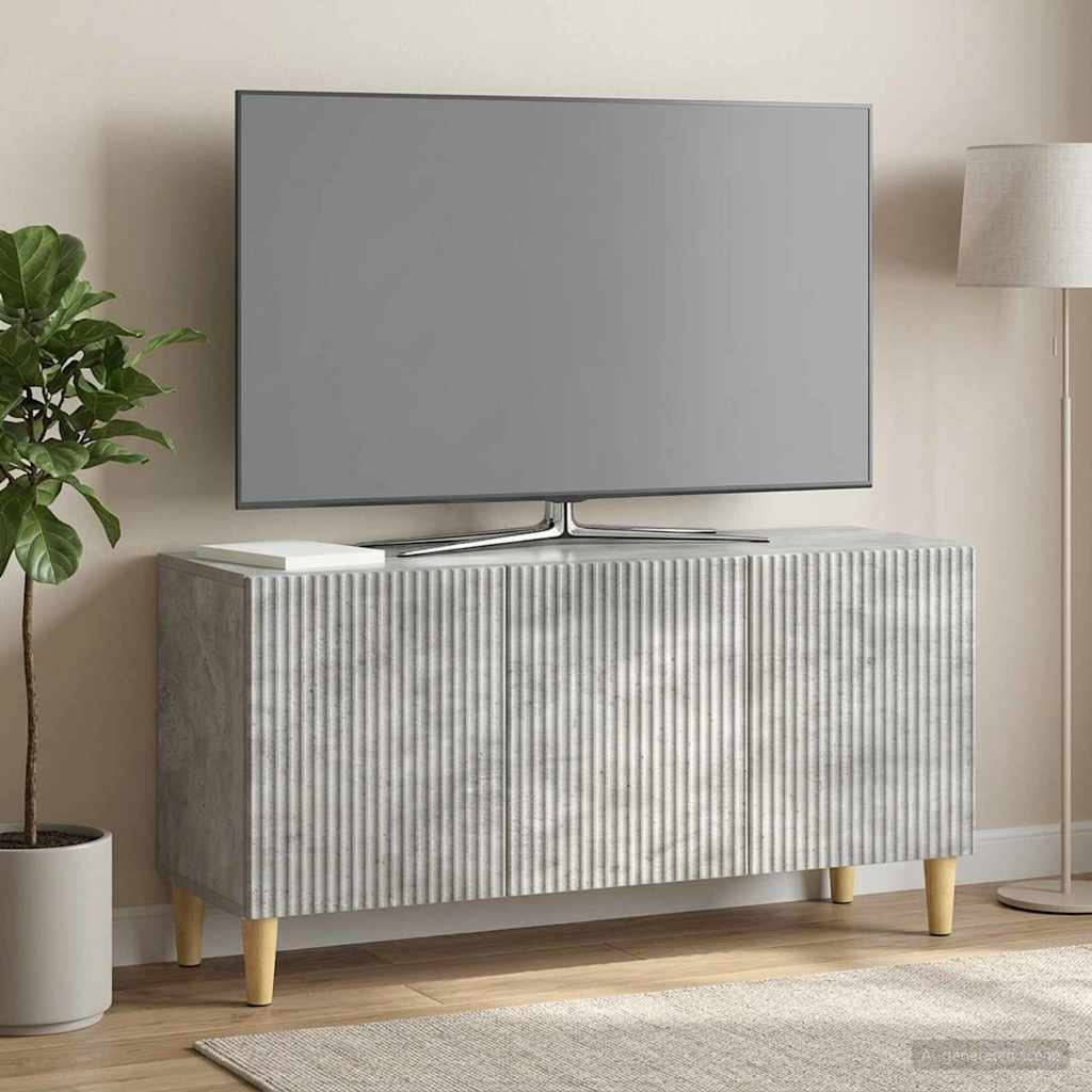 vidaXL TV Kast Wit 99 x 34,5 x 50 cm Bewerkt hout