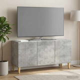 vidaXL TV Kast Wit 99 x 34,5 x 50 cm Bewerkt hout