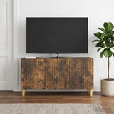 vidaXL TV Kast Wit 99 x 34,5 x 50 cm Bewerkt hout
