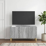 vidaXL TV Kast Wit 99 x 34,5 x 50 cm Bewerkt hout