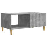 vidaXL Salontafel Zwart 90 x 50 x 40 cm Bewerkt hout