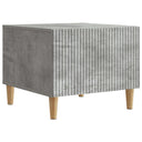 vidaXL Salontafel met lade Zwart 49 x 50 x 40 cm Bewerkt hout