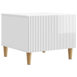 vidaXL Salontafel met lade Zwart 49 x 50 x 40 cm Bewerkt hout
