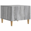 vidaXL Salontafel met lade Zwart 49 x 50 x 40 cm Bewerkt hout