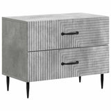 vidaXL Nachtkastje met lade Zwart 62 x 34,5 x 47,5 cm Bewerkt hout
