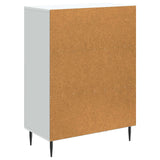 vidaXL Dressoir Wit 66 x 34,5 x 89,5 cm Bewerkt hout