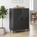 vidaXL Dressoir Wit 66 x 34,5 x 89,5 cm Bewerkt hout