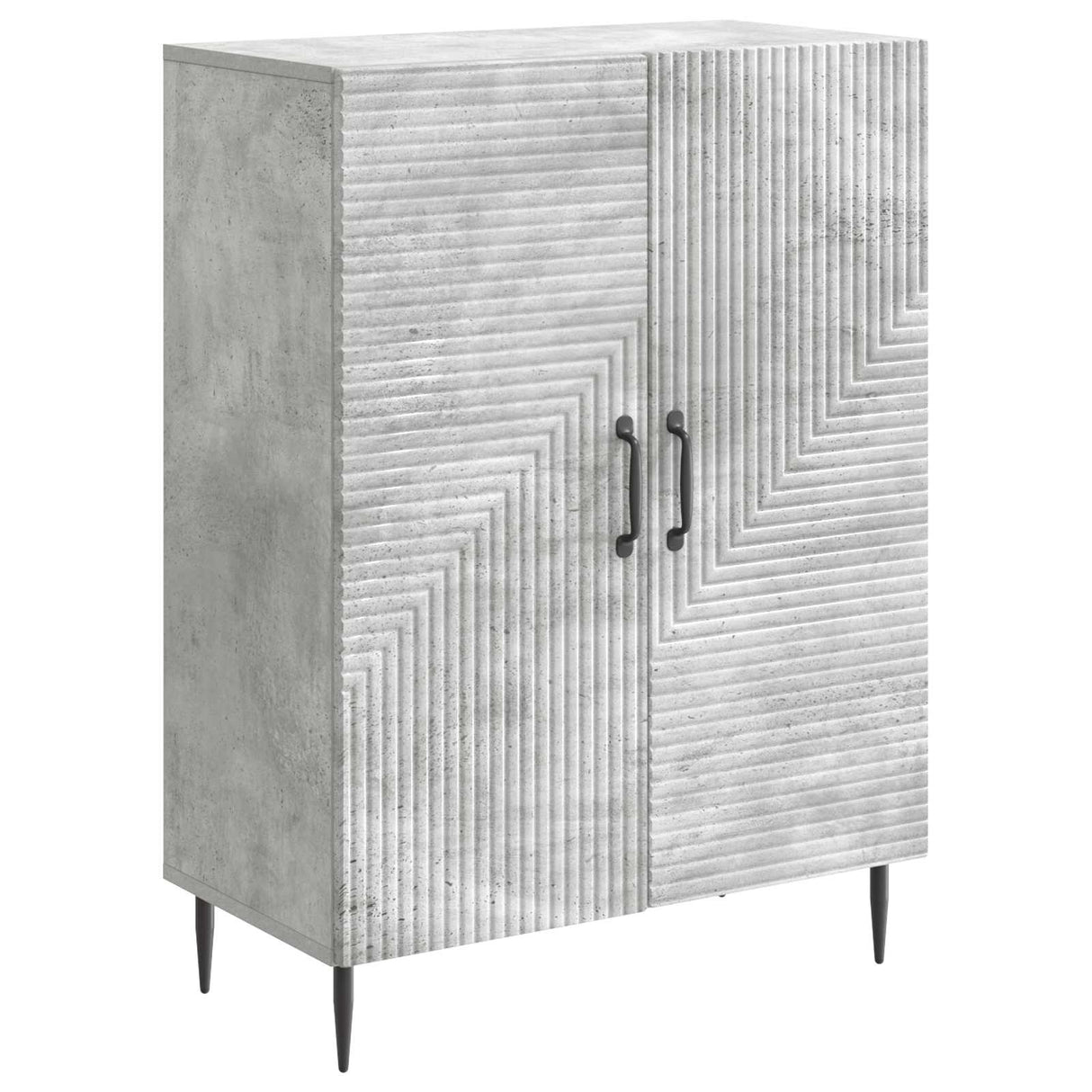 vidaXL Dressoir Wit 66 x 34,5 x 89,5 cm Bewerkt hout