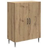 vidaXL Dressoir Wit 66 x 34,5 x 89,5 cm Bewerkt hout